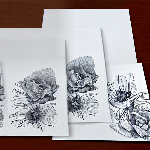 A small picture of Calligraphy Paper